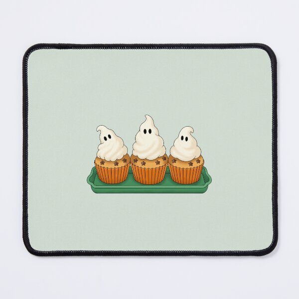 Item preview, Cute Ghost Cupcake Trio with Star Sprinkles designed and sold by DesgnsxGifts.