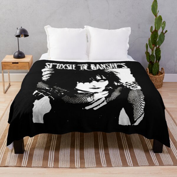 Item preview, Gothic Post Punk Rock Singer Black and White Portrait designed and sold by Aulianarrt.