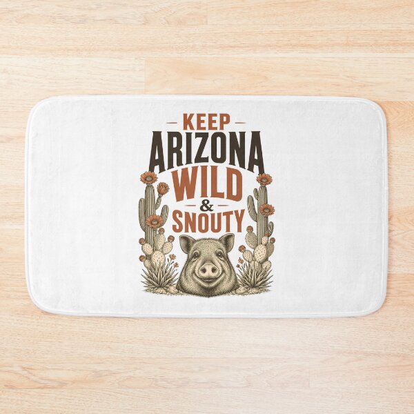 Item preview, Keep Arizona Wild & Snotty – Funny Javelina Vintage Southwest designed and sold by Art-Arcade6.