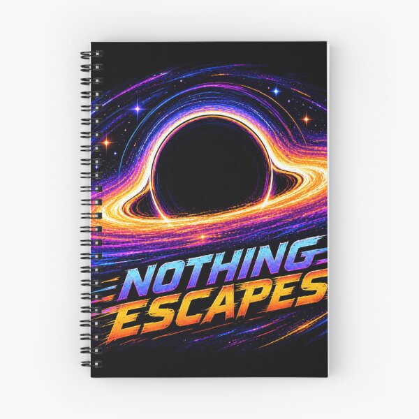 Item preview, Nothing Escapes Black Hole Cosmic Astrophysics Space Art designed and sold by AstroPal28.