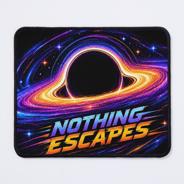Item preview, Nothing Escapes Black Hole Cosmic Astrophysics Space Art designed and sold by AstroPal28.