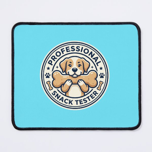 Item preview, Cute Beagle Puppy "Professional Snack Tester" Dog Badge T-Shirt Design designed and sold by BiniClicks.