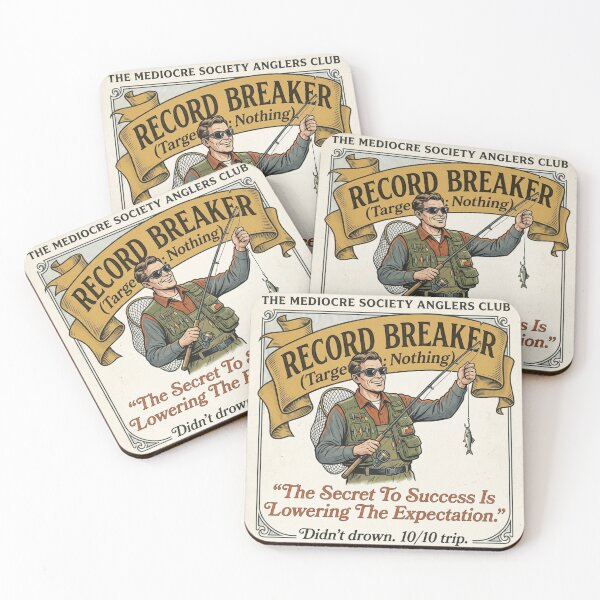 Item preview, The Mediocre Society Anglers Club designed and sold by The Mediocre Society.