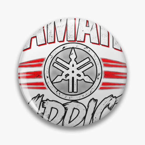Item preview, Yamaha Addict Motorcycle Rider – Distressed Racing Style designed and sold by MalickaArt.