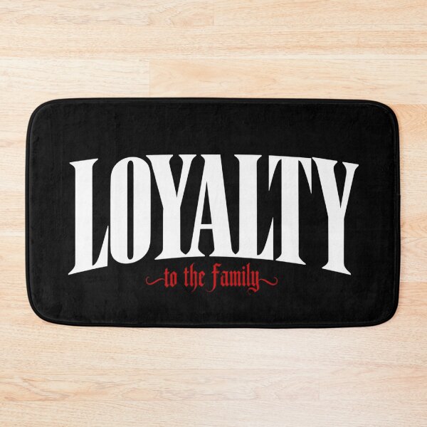 Item preview, Loyalty To The Family - Chicano Style Typography designed and sold by Legacy Apparel Co..