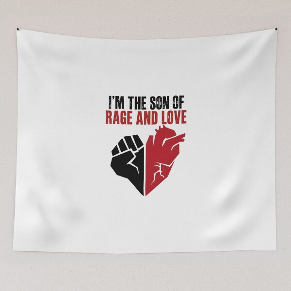 Item preview, Sons of Rages and Love Duality Heart Fist designed and sold by Oluwa290Arts.