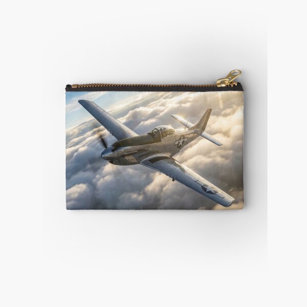 Item preview, P-51 Mustang High Altitude Sunburst Illustration designed and sold by Airpower Art.
