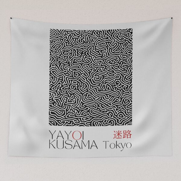 Item preview, Yayoi Kusama Inspired Abstract designed and sold by Brendapaisi.