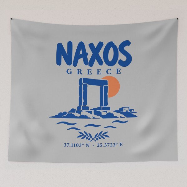 Item preview, Naxos Greece Portara Minimalist Travel designed and sold by MavtM.
