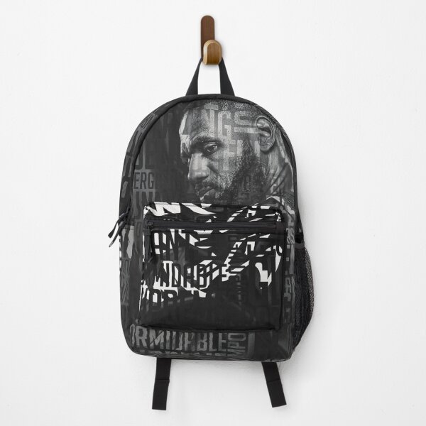 Item preview, LeBron James King Typography Basketball Graphic Poster designed and sold by Shopunte.