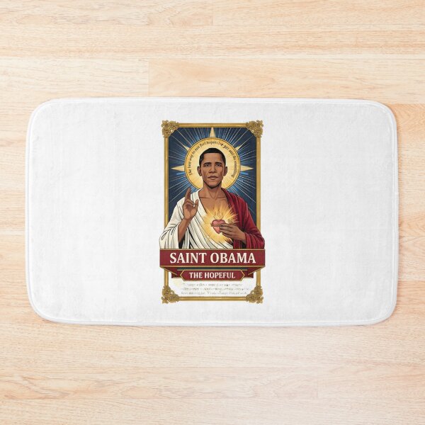 Item preview, Saint Obama Artistic Illustration With Modern Iconography | ⭐⭐⭐⭐⭐ Best Seller designed and sold by Dyonn.