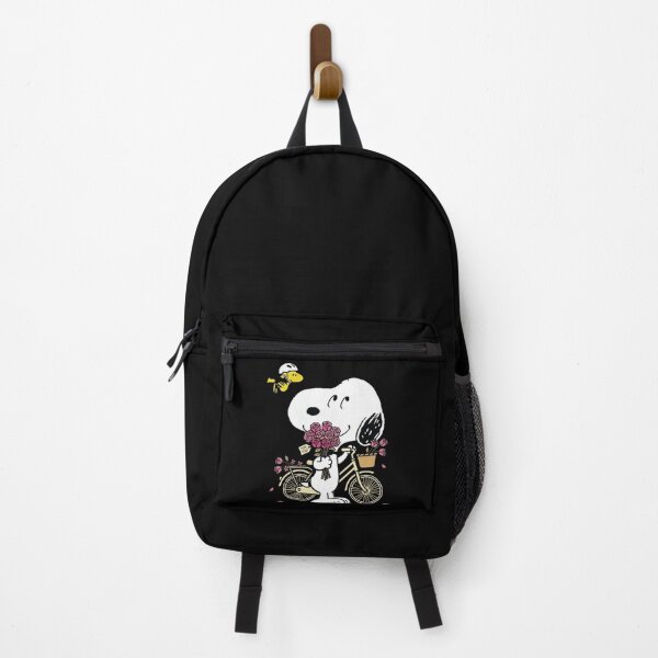 Item preview, Peanuts Snoopy - Woodstock Bike Ride Pink Roses designed and sold by Candic-eZieme.
