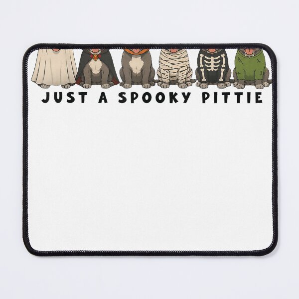 Item preview, Halloween dogs in costume spooky pit bull art designed and sold by otaku.edwardj.