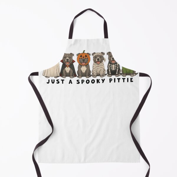 Item preview, Halloween dogs in costume spooky pit bull art designed and sold by otaku.edwardj.