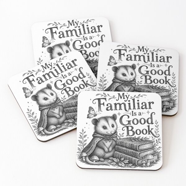Item preview, Cottagecore Book Lover, Opossum Reading Tote, Witchy Reader Gift, Bookworm Gift, Literary Tote, Cozy Reader Bag designed and sold by colorleafz.