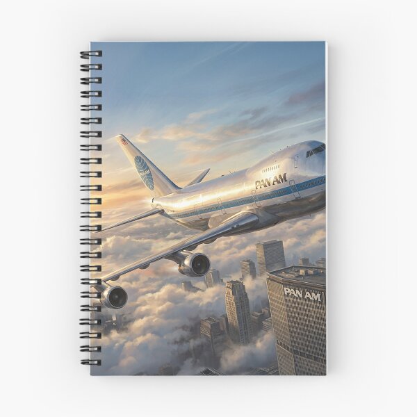 Item preview, Pan Am 747 New York Skyline Illustration designed and sold by Airpower Art.