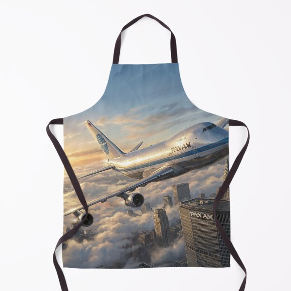 Item preview, Pan Am 747 New York Skyline Illustration designed and sold by Airpower Art.