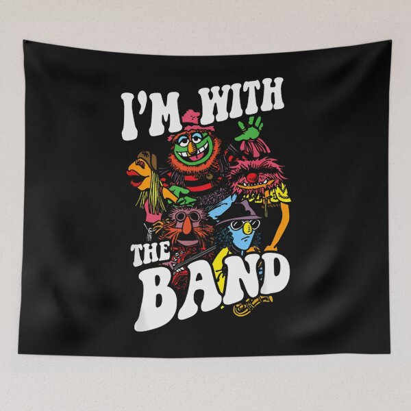 Item preview, The Muppets I'M With The Band designed and sold by NayaAlhamy.