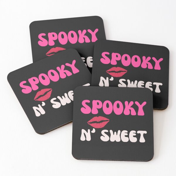 Item preview,  Spooky N Sweet Retro Halloween Pink Lips designed and sold by mumchaosdesigns.
