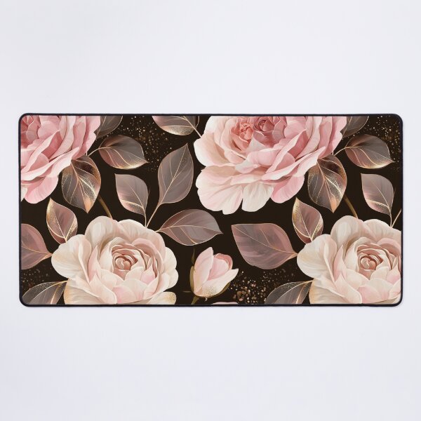Item preview, Blush Rose & Gold Botanical Pattern designed and sold by haleymaree.