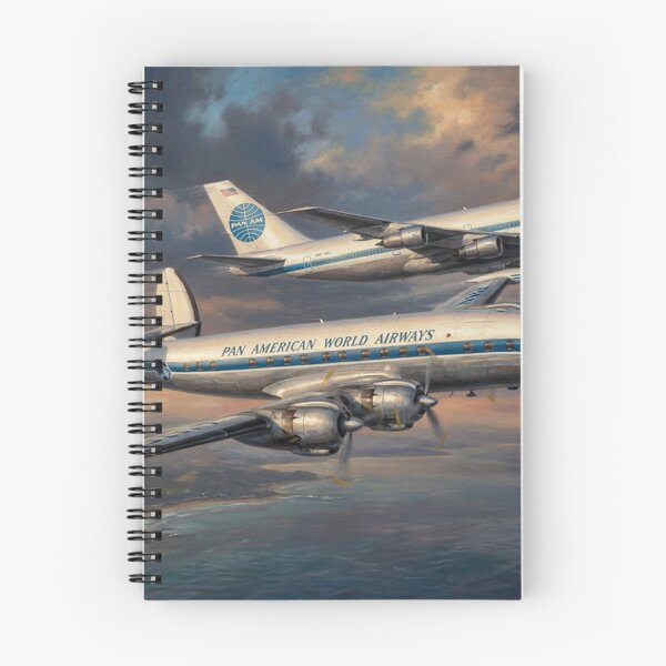 Item preview, Pan Am Constellation And 747 Illustration designed and sold by Airpower Art.