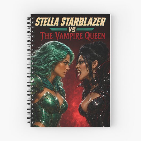 Item preview, Stellar Starblazer vs The Vampire Queen designed and sold by Moviebuff91.