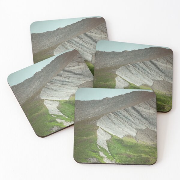 Item preview, Alpine Geometry – Green Mountain Abstract designed and sold by alicjamiekina.
