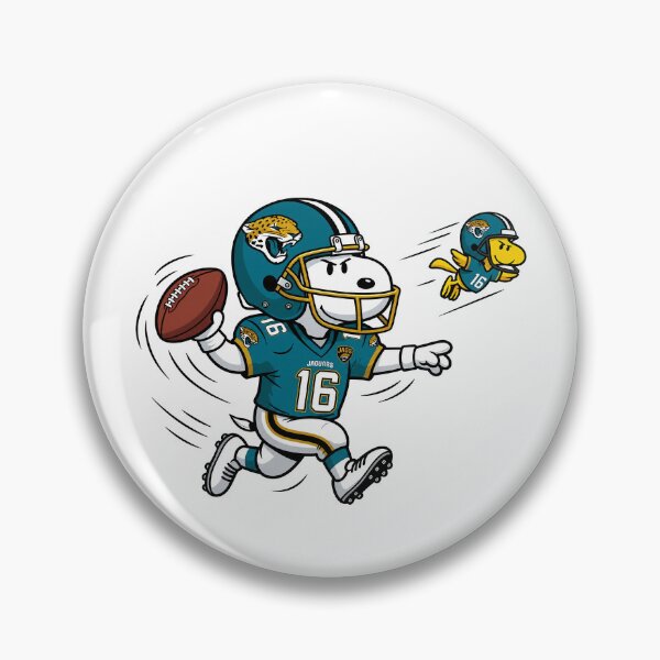 Item preview, Snoopy & Woodstock Jacksonville Jaguars Football Retro F112 designed and sold by GLUVY-THEME.