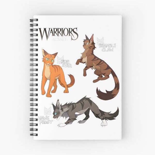 Item preview, Firestar, Brambleclaw, And Hawkfrost Warrior Cats Sunset Illustration | Limited Edition designed and sold by tlcgiftcenter.