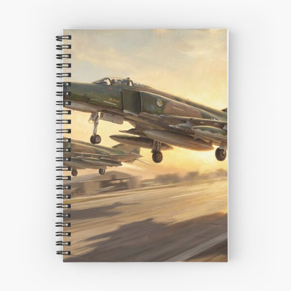Item preview, F-4 Phantom Camouflage Takeoff Illustration designed and sold by Airpower Art.