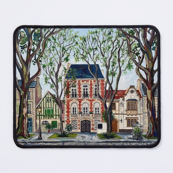 Item preview, Belgrano  Acrylic Travel Print Buenos Aires designed and sold by POSTERIOCREW.