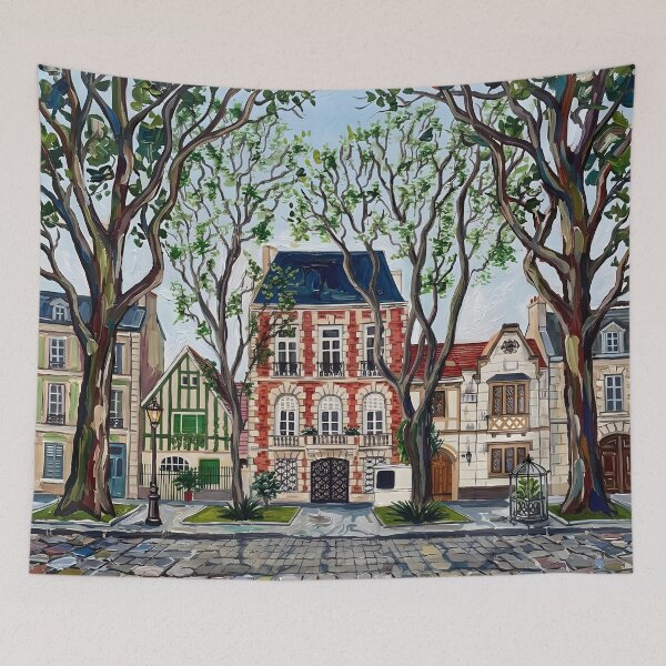 Item preview, Belgrano  Acrylic Travel Print Buenos Aires designed and sold by POSTERIOCREW.