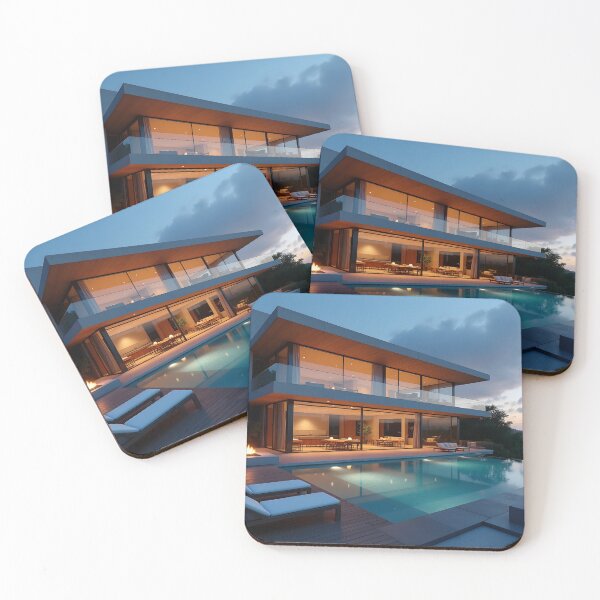 Item preview, Twilight Reflections – Modern Architectural Villa designed and sold by nhk999.