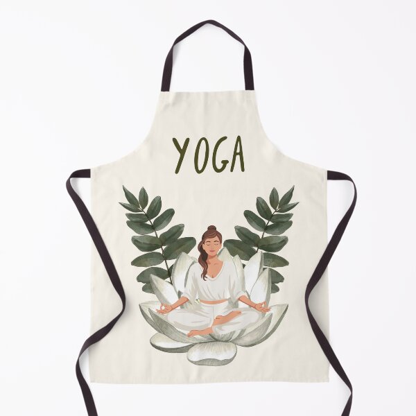 Item preview, Boho Botanical Yoga Girl Lotus Meditation Art designed and sold by HBBS DESIGNS.