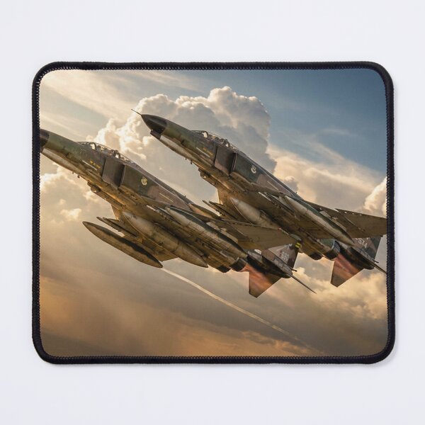Item preview, F-4 Phantom Formation Afterburner Illustration designed and sold by Airpower Art.