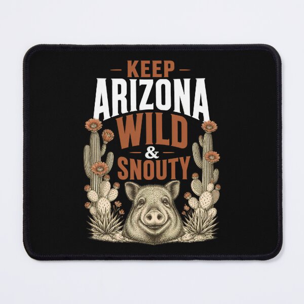Item preview, Keep Arizona Wild & Snotty – Funny Javelina Vintage Southwest designed and sold by Art-Arcade6.