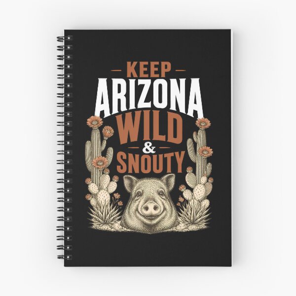 Item preview, Keep Arizona Wild & Snotty – Funny Javelina Vintage Southwest designed and sold by Art-Arcade6.