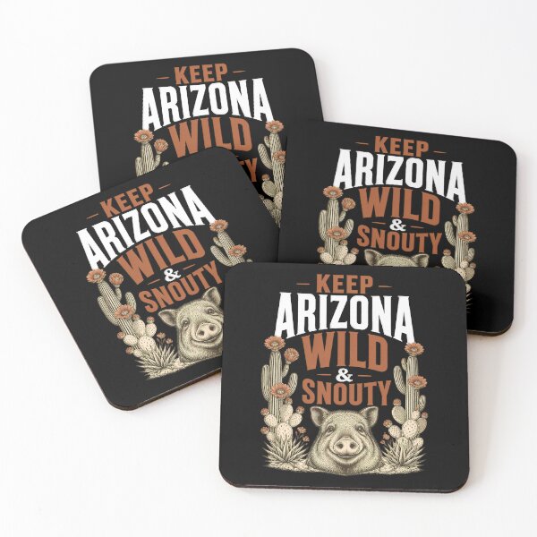 Item preview, Keep Arizona Wild & Snotty – Funny Javelina Vintage Southwest designed and sold by Art-Arcade6.