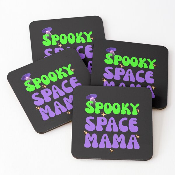 Item preview,  Retro Spooky Space Mama UFO Halloween Alien designed and sold by mumchaosdesigns.
