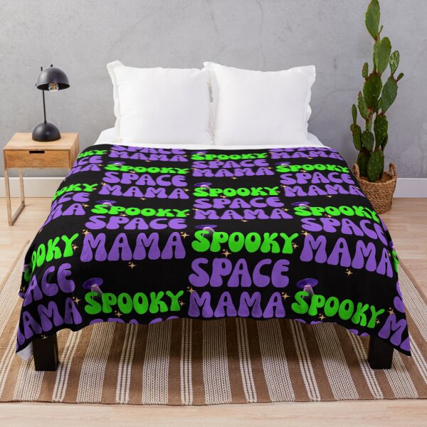 Item preview, Retro Spooky Space Mama UFO Halloween Alien designed and sold by mumchaosdesigns.