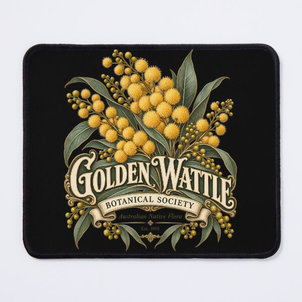 Item preview, Vintage Golden Wattle Botanical illustration  designed and sold by Mere & Co.
