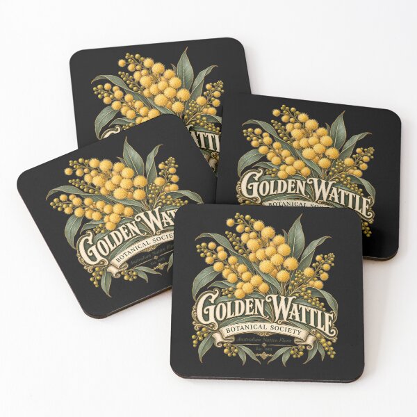 Item preview, Vintage Golden Wattle Botanical illustration  designed and sold by Mere & Co.