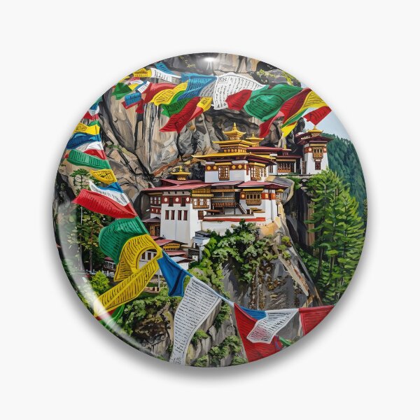 Item preview, Bhutan  Acrylic Travel Print  Himalayan designed and sold by POSTERIOCREW.