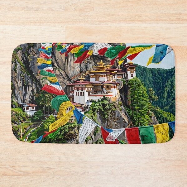 Item preview, Bhutan  Acrylic Travel Print  Himalayan designed and sold by POSTERIOCREW.