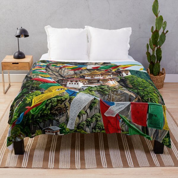 Item preview, Bhutan Acrylic Travel Print Himalayan designed and sold by POSTERIOCREW.