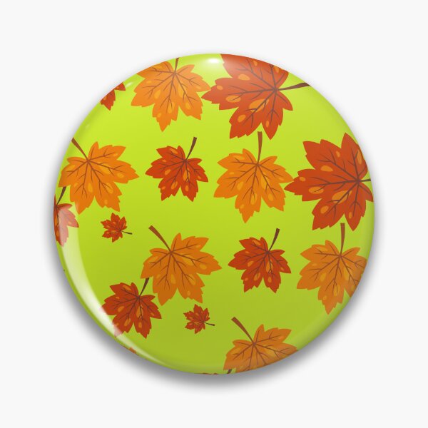 Item preview, Falling Autumn Maple Leaves Pattern designed and sold by SolutionsArt.
