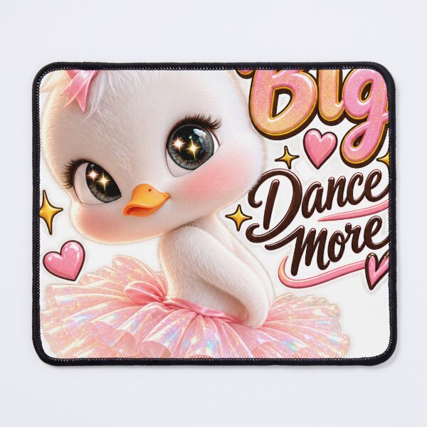 Item preview, Dream Big Dance More Cute Ballerina Duck designed and sold by gerito1991bs.