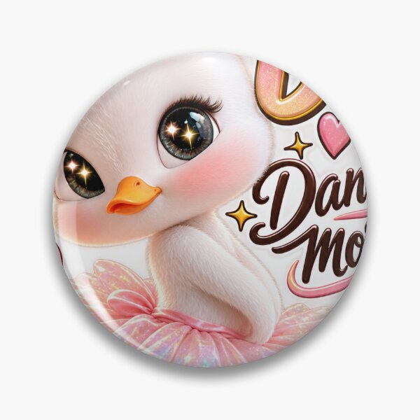 Item preview, Dream Big Dance More Cute Ballerina Duck designed and sold by gerito1991bs.