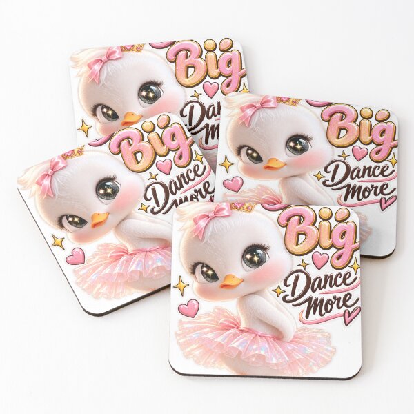 Item preview, Dream Big Dance More Cute Ballerina Duck designed and sold by gerito1991bs.