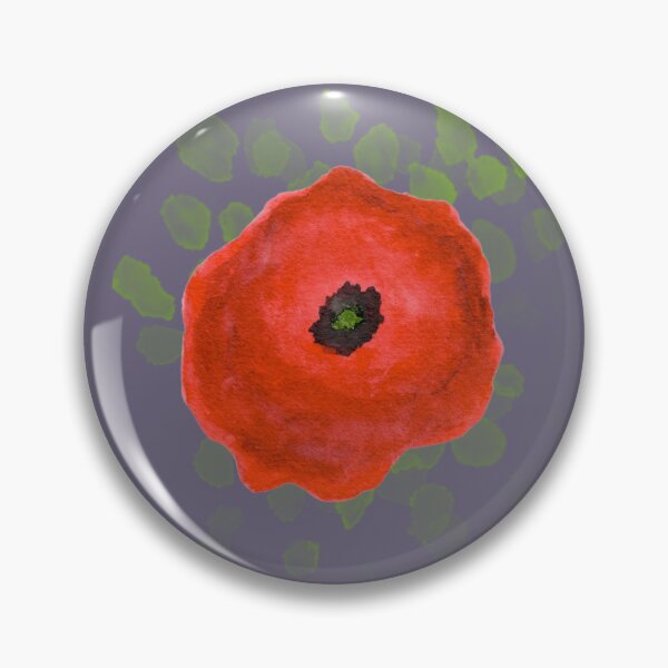 Item preview, Poppy Bloom Watercolor Illustration designed and sold by FarnwirbelArt.